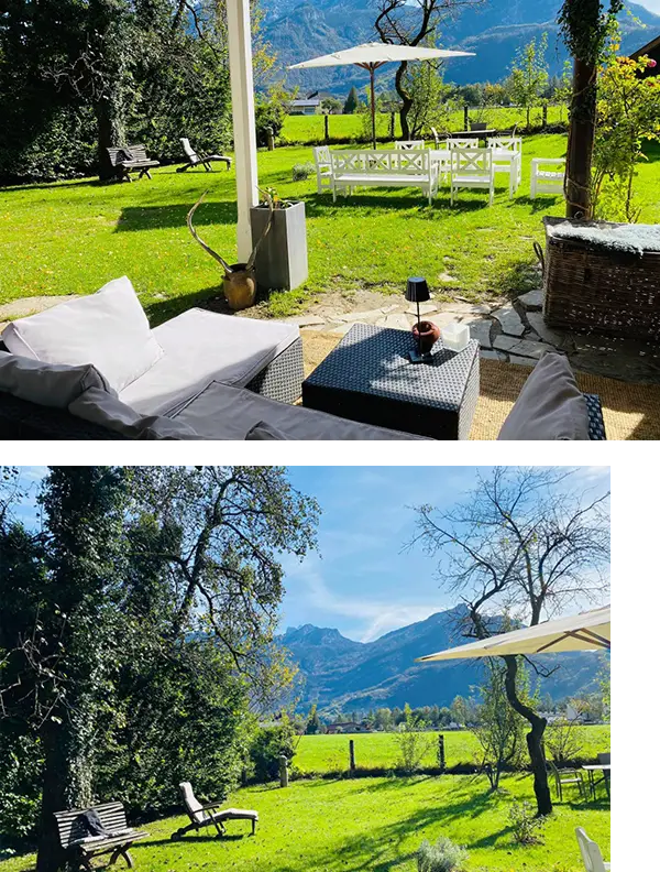Chalet Luck Garten