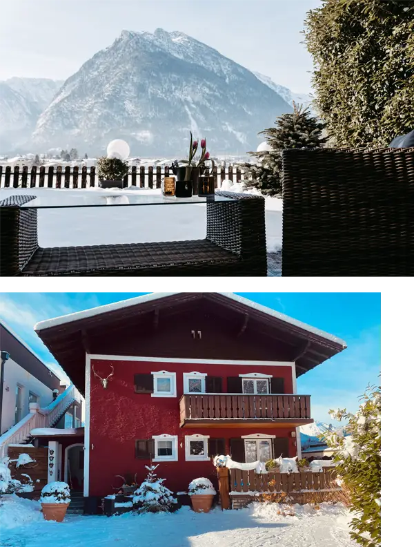 Chalet Jagdhaus Impressionen Winter