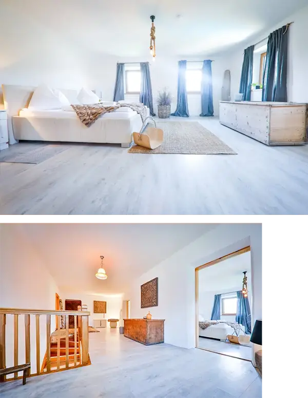 Chalet Wiesengut Obergeschoss Innenansicht